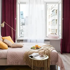 Pink Elephant 2x1br In Historic Tenement House 1 Km From Apartament Warszawa